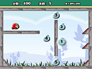 Прыгающие шарики Angry Birds
