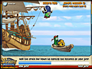 Сказочные овощи: прыжок с корабля