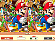 Супер Марио - найди отличия